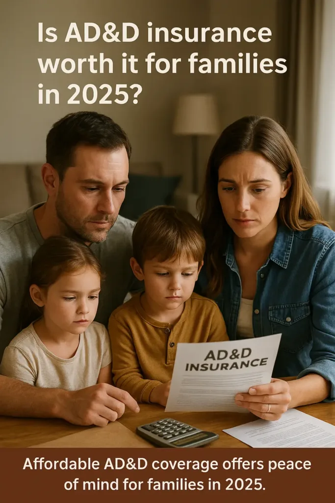 AD&D Insurance ad&d insurance American family evaluating AD&D insurance benefits and peace of mind