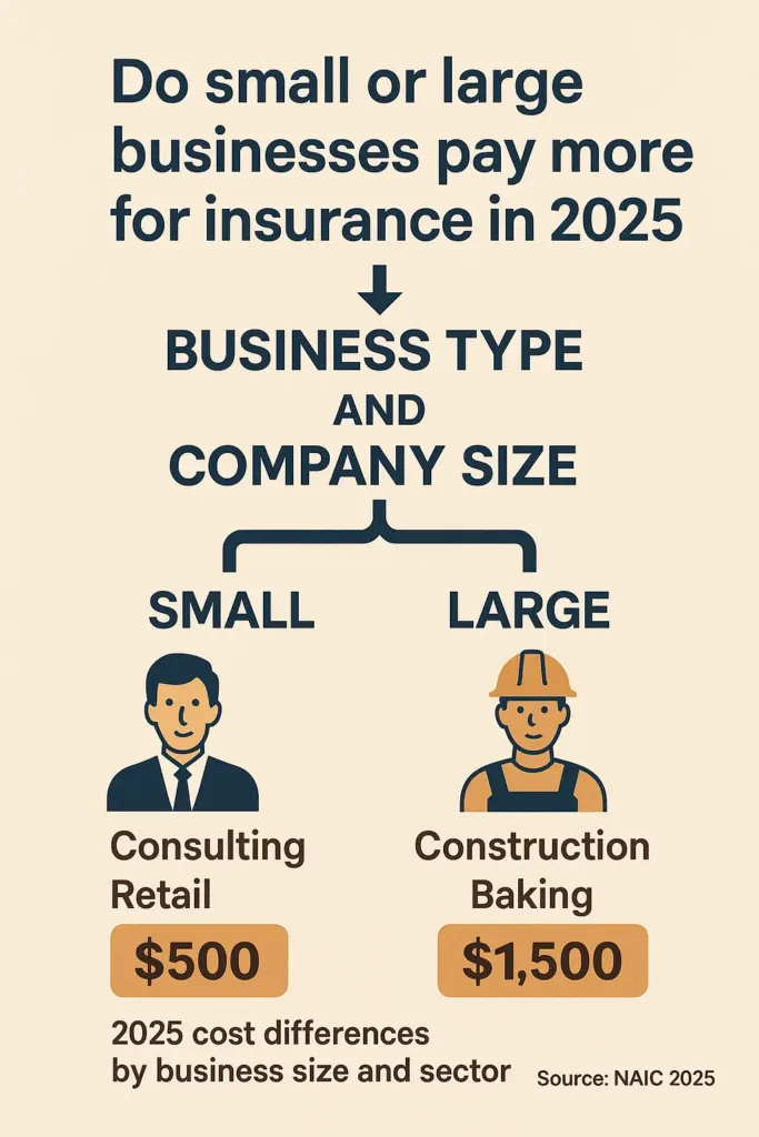 How Much Is Business Insurance? how much is business insurance How business type and company size influence business insurance premiums