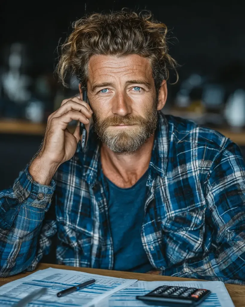 Car Insurance Calculator: Instantly Estimate Rates & Slash Premiums car insurance calculator Man comparing calculator estimate to agent's insurance quote