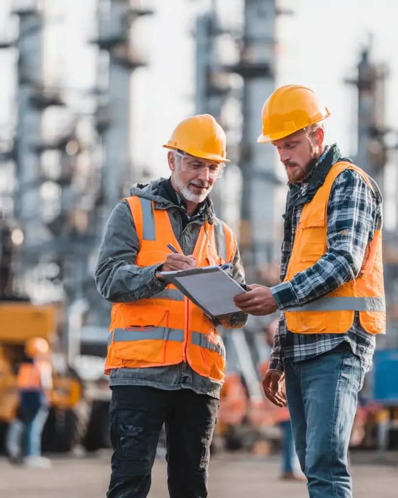 How Much Is Business Insurance? Understand Costs & Save Smart how much is business insurance Construction workers in Florida reviewing business insurance policy