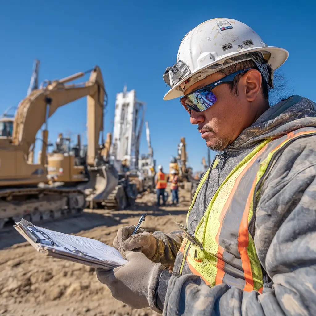 Letters of Coverage: Crucial Guide to Effortlessly Request & Verify letters of coverage Contractor on Texas construction site reviewing letter of coverage