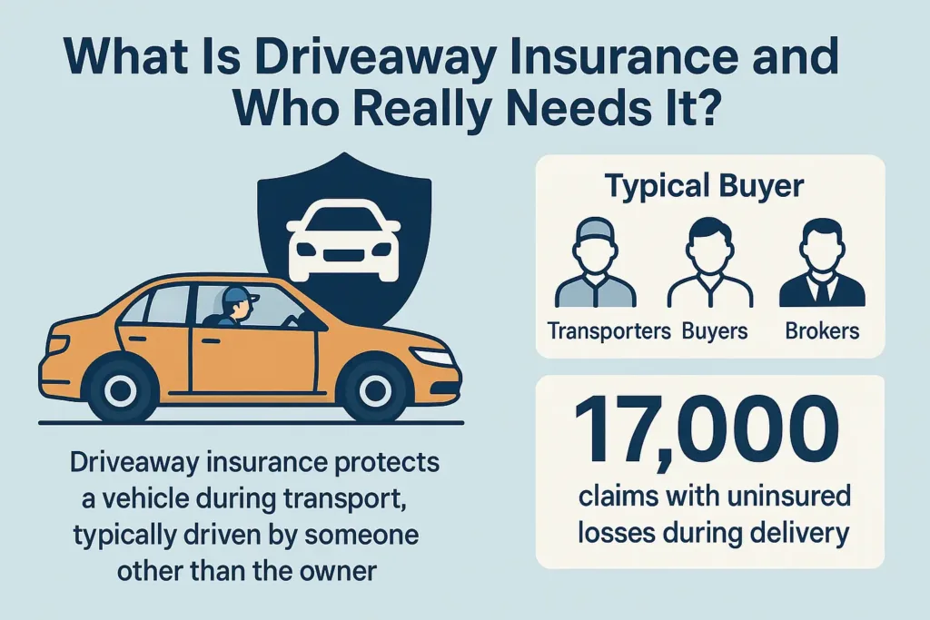 Driveaway Insurance 2025 driveaway insurance Illustration explaining driveaway insurance coverage during vehicle delivery.