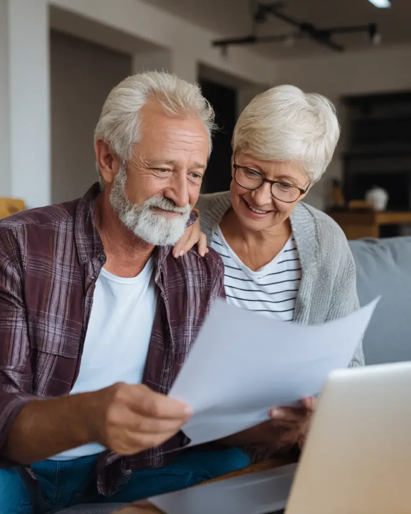 Affordable Health Insurance: Save on Premiums with Top Plans affordable health insurance options Senior couple reviewing affordable health insurance options at home