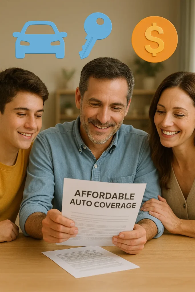 Toyota Auto Insurance — Essential 7-Point Guide 2025 Toyota Auto Insurance Family reviewing affordable auto coverage options with vehicle protection plans at home