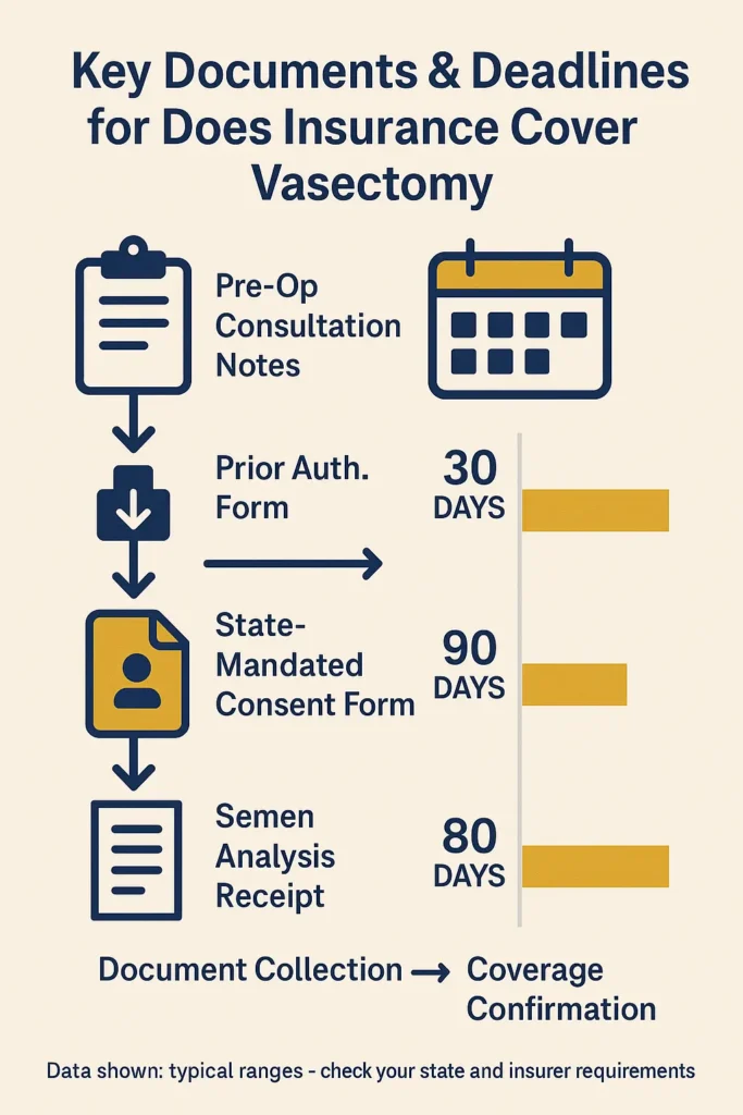 Does Insurance Cover Vasectomy – Complete Guide 2025 Does Insurance Cover Vasectomy checklist of required forms and timeline for Does Insurance Cover Vasectomy submission