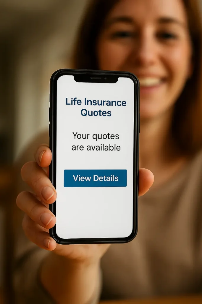 Which Life Insurance Is Right for You — Complete Guide 2025 Which Life Insurance Is Right for You Get life insurance quotes instantly online with clear results on a smartphone screen