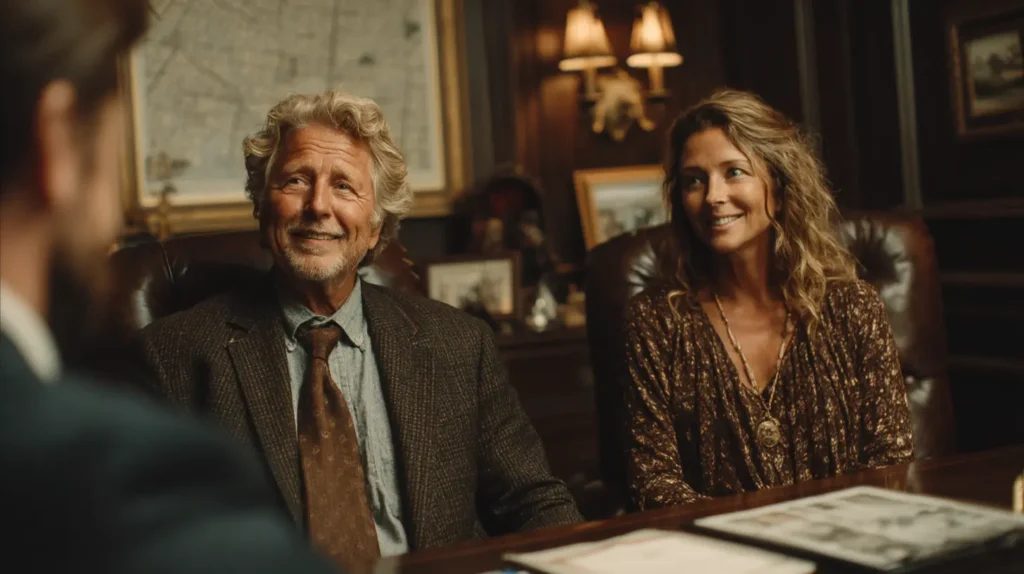 Life Insurance Life Insurance respectful scene of a family reviewing burial plot cost options with cemetery staff