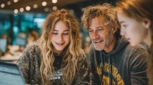 real-life scene showing How Much Does Braces Cost With Insurance discussion between patient and insurance rep