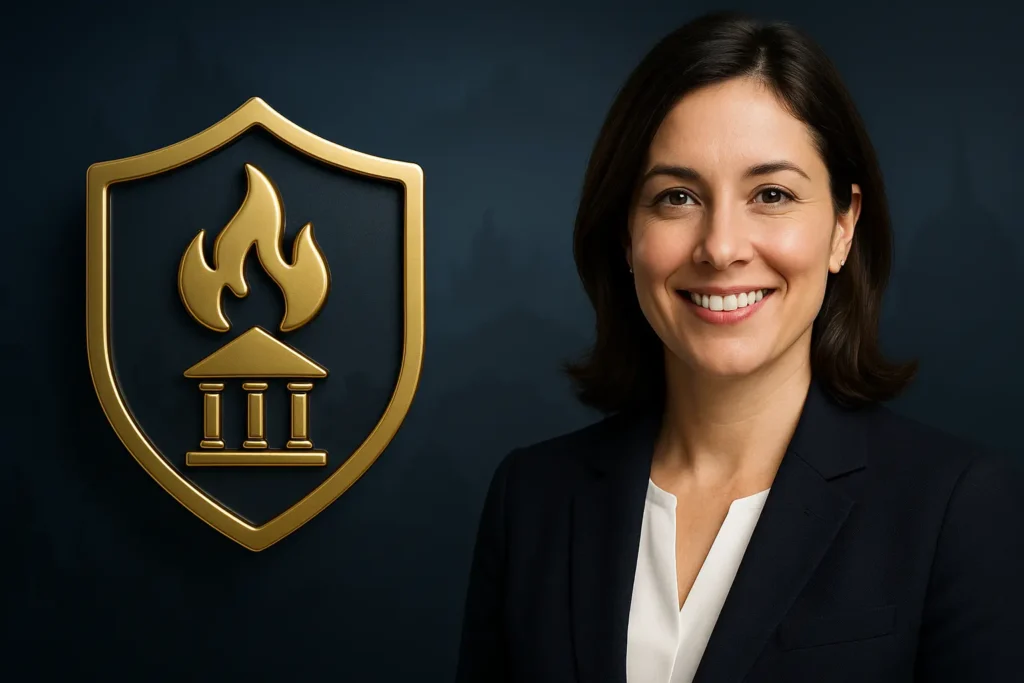 Home Insurance ZENITH California FAIR Plan Changes banner showing insurance stability icon and professional businesswoman.