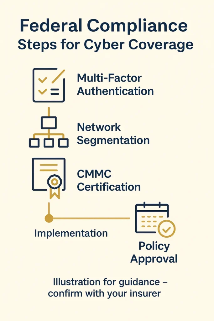 Understanding Cyber Insurance Coverage Gap Small Business 2025: Complete Protection Guide cyber insurance coverage gap small business 2025 checklist of federal compliance steps and required documents affecting cyber insurance coverage gap small business 2025