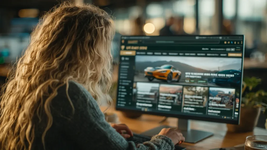 Car Insurance Car Insurance Member reviewing DCU auto insurance coverage options and requirements online