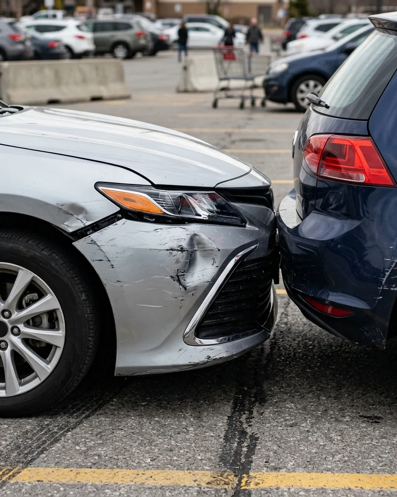Close-up illustrating what auto liability insurance covers
