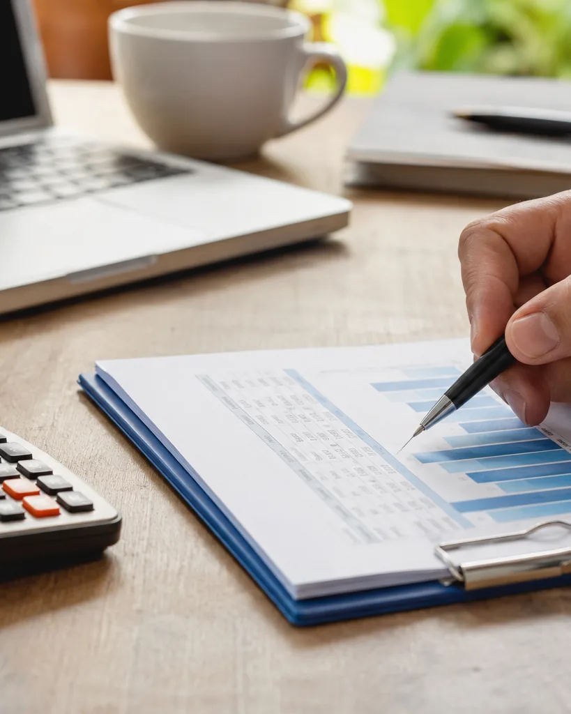 Close-up illustrating average Total Business Insurance Cost